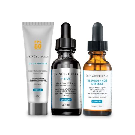 Trio Controle de Oleosidade e Antirrugas SkinCeuticals
